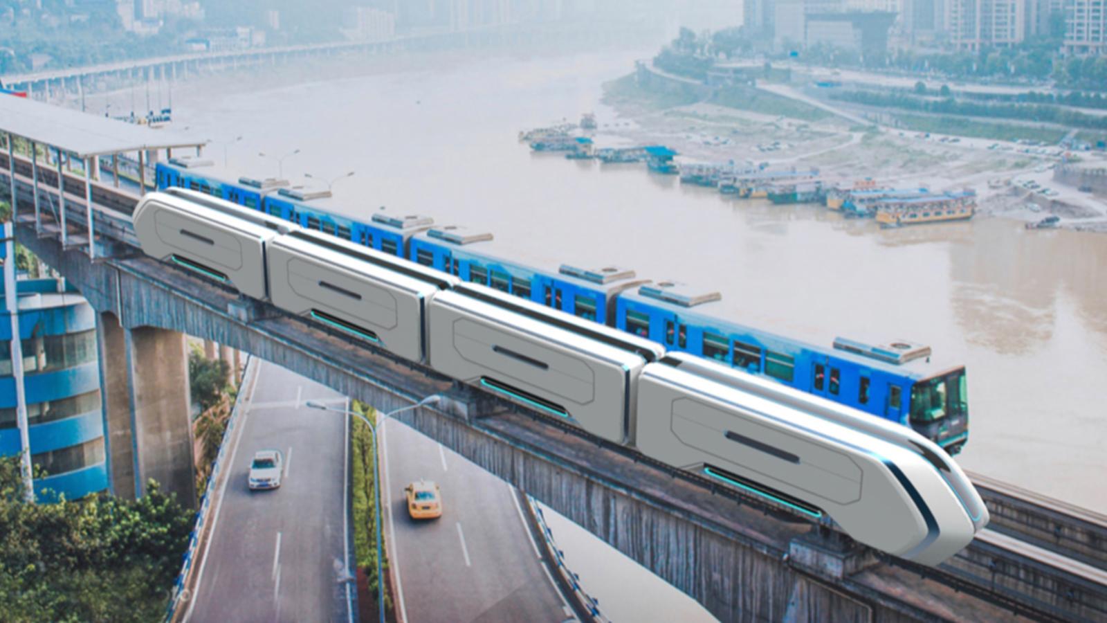 Konzeption eines Monorail-City-Logistiksystems fr die chinesische Metropole Chongqing.